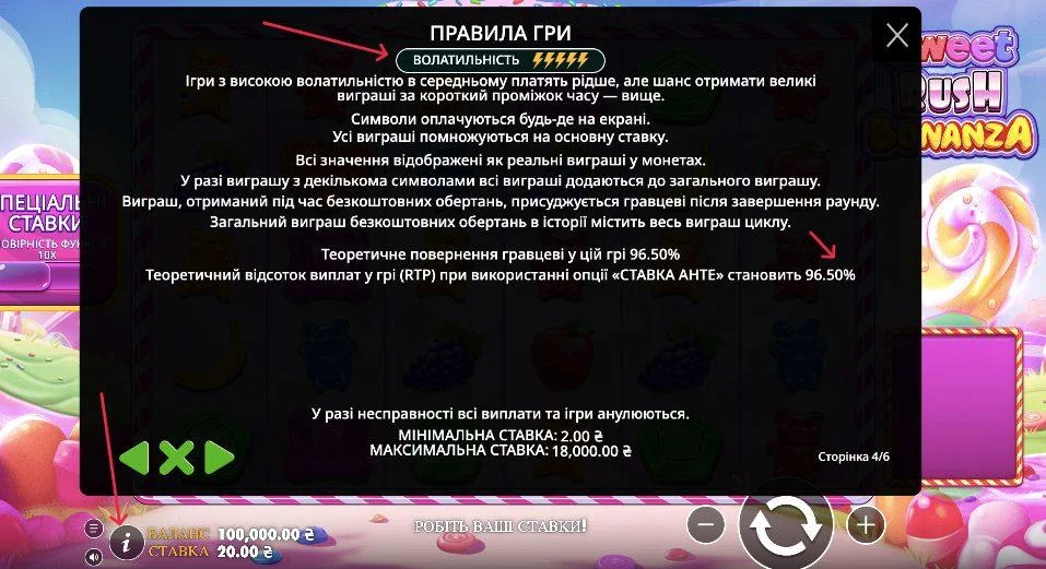 як подивитись rtp слоту